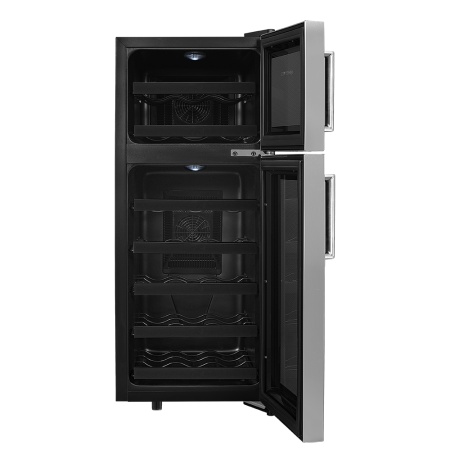 Винный шкаф Meyvel MV21-BF2 термоэлектрический двухзонный